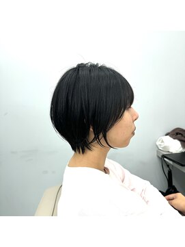 ネイロ 北千住(NeiRo) 小顔ショートボブカラー大人ショートボブひし形ショートカット