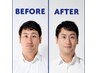 【メンズ・ビジネス/宣伝写真/面接】プロヘアセット&メイク ¥15,000→12,000