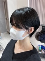 ジーナ 京都駅前(Zina)&nbsp;ショートボブ×暗髪カラー