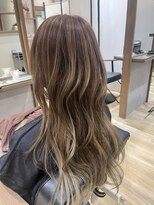 シュヴー 門前仲町(CHEVEUX)&nbsp;バレイヤージュ風デザインカラー