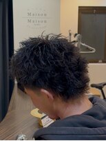 メゾンフォーメン 心斎橋店(Maison for men)&nbsp;マレット／ピンパーマ／テーパーフェード