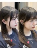 前髪カット/顔周りカット