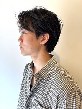 パーク(PARK) メンズナチュラルセンターパート