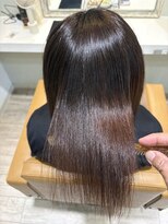 ヘアーアンドケア アミティエ(HAIR&CARE amitie)&nbsp;広がり悩みを解決♪まとまるミディアム縮毛矯正