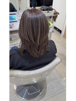 クレア 上大岡(CREA) 白髪ぼかしハイライト縮毛矯正ダブルカラー髪質改善30代40代50代