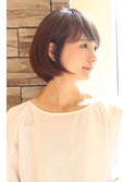 【30代・40代】大人女性に人気のひし形ボブ