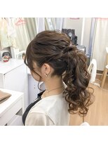 ヘアセット専門店 ナゴミ 渋谷店(nagomi)&nbsp;ポニーテール