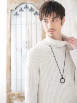 ミスターアンドミセス ファミリーカットサロンビーンズ 草加店(Mr&Mrs Beans) [ビーンズ草加]ベーシックショートくせ毛風パーマ