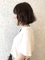 ラパンセヴェール(LA PENSEE VERT)&nbsp;【LA PENSEE】ボブスタイルの軽やか毛先パーマ♪