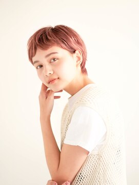 ジュール サウス 新宿南口(Joule South) 顔型別ヘアスタイル特集/マロンベージュ/Aラインボブ/新宿