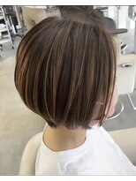 ヘアーアンドエステティック ヴェリス(hair&esthetic Velis) 【Velis】ナチュラルドライで簡単に仕上がるショートボブ♪