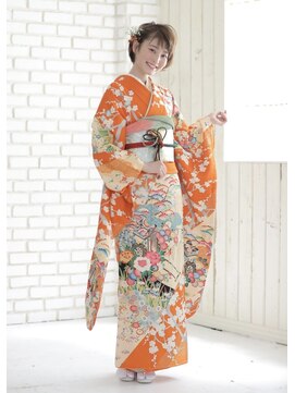 キッカ(kicca) 【kicca】振袖アップスタイル