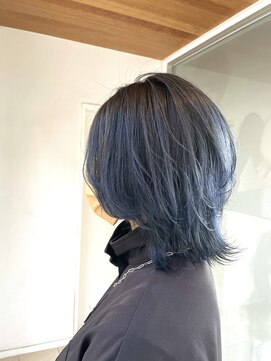 クロエ バイ ラヴィズム 小針店(CLOE by LUVISM) ネイビーグラデウルフ