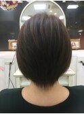 こなれ感の前下がりショート(津田沼ショート 屋代】