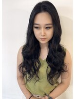 ヴァンクラウドコウベ(VENT CLOUD KOBE) 【プルエクステ】韓国ヘア艶感ナチュラルブラック