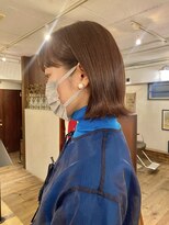 フランチェスカ(Francesca)&nbsp;うる艶髪/ビターショコラ/キレイめカジュアル/外ハネボブ