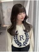 【ふうかすたいる】オリーブベージュ×くびれヘア