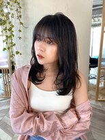 ひし形レイヤーカット