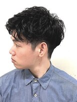 ヨシザワインク ハコザキ 水天宮前 日本橋人形町(YOSHIZAWA Inc.HAKOZAKI)&nbsp;20代30代/ツーブロック/アップバング/くせ毛パーマ/メンズパーマ