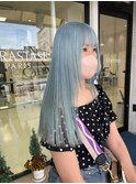 pale blue.