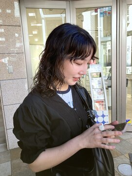 ゴーズゴー 吉祥寺(e)店(go s go) ウルフパーマ/ミディアムウルフ/フェイスレイヤー