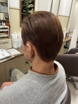 コアフィールフィス(COIFFURE fils)&nbsp;《見附　今町》メンズ　M3D オールバック　ハイトーンカラー