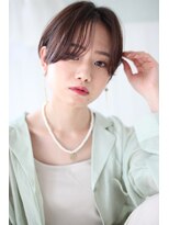 アッシュ 池袋店(Ash)&nbsp;20代30代40代『愛されハンサムマッシュショート』　＃池袋駅