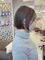 ネオリーブアイム 横浜西口店(Neolive aim)&nbsp;スタイリングが楽ちん艶っとショートボブ♪ 【横浜】