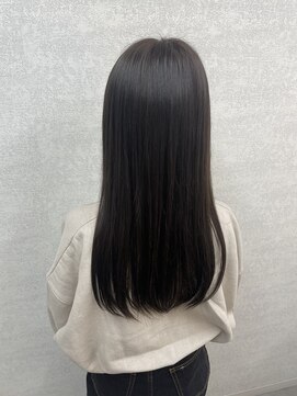 アレクサ 保谷(ALEXA) もち髪ストレートスタイル　ナチュラルブラウン