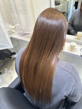 トレ(tre.) 髪質改善カラー×ioLu髪質改善トリートメント