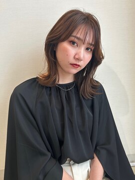 ヘアーサロンシャルム(hair salon charme) 韓国風/くびれ巻き/アッシュカラー