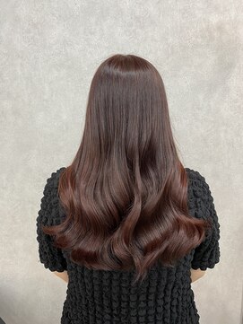 アン ブリーチ 大宮駅東口店(UN BLEACH) 【ブリーチなしダブルカラーワインレッド】