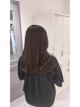 フィゼル あべのルシアス店(Aujua fizelle) 暗めやわらか質感カラー