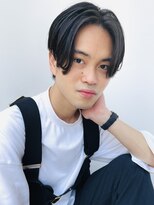 ヴィオットバイサロン(Viot by Salon)&nbsp;フローパーマ/メンズセンターパート/ツーブロ好感度◎/20代 30代