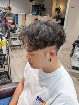 コワファーストナガサキシャンプーボーイ(COIFF1RST NAGASAKI SHAMPOO BOY)&nbsp;スペインカール×アップバング