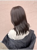 【大人可愛い】グレージュこなれミディアム
