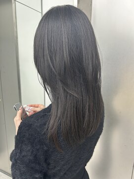 ビューナゴヤ 名駅(VIEW NAGOYA) 黒髪/ボブルフ/小顔/ウルフカット/ハイレイヤー