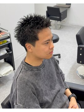 ブライト(BRIGHT) スパイキーショートスパイキーパーマ静岡駅