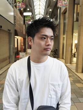 メンズグルーミングナンバーナイン(MEN'S GROOMING NUMBER NINE) スパイキーショート/姫路メンズサロン/メンズカット