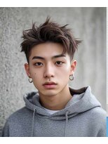 ヘアーメイク コラソン(hair make corazon)&nbsp;韓国マッシュスペインカールニュアンスパーマスパイキーショー