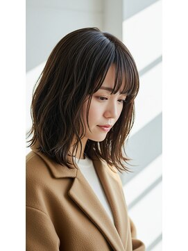 アントワープトーキョー(antwerp TOKYO) 髪質改善ニュアンスカラーツヤ髪スタイルセンターパート