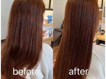 ヘアースタジオ ライト(HAIR STUDIO LIGHT)の写真/ヘアケアのプロ達が1人1人の癖に合わせた薬剤を調合！今まで以上の仕上がりに感動する方続出♪