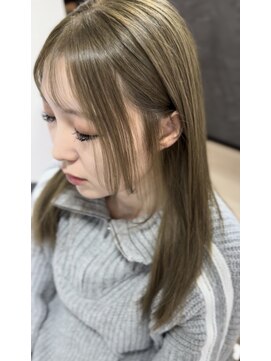 エメヘアデザイン ルイス(Aimer Hair Design Lewis) ミルクティーベージュ/弘前市