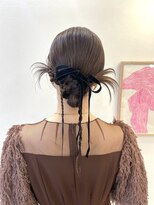 ヘアメイクアンドセットサロン リッコ(Hair make&set salon Ricco)&nbsp;個性派タイトヘア