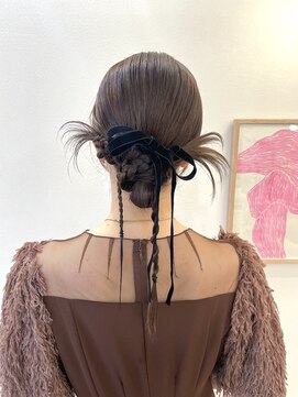ヘアメイクアンドセットサロン リッコ(Hair make&set salon Ricco) 個性派タイトヘア