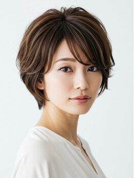 ソードリーフ ヘアーアンドスパ 鶴見店(swordlief hair&spa)の写真/【髪にやさしい美容室】上品な髪色と艶のある美髪へ♪いつまでもお洒落を楽しみたい大人女性に◎