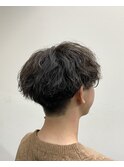 マッシュ×緩めスパイラル