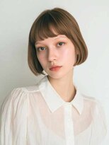 シェル 立川(shell)&nbsp;くびレイヤーエモージュグレージュカラーくびれショート【立川】