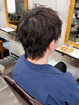 アムレヘアー(amule hair) 【amule hair】ウルフパーマ/30代40代