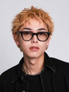 アンサー 渋谷(ANSWER) スパイキーショートルーズパーマアップバングショート